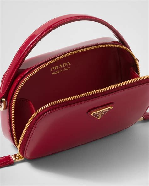 prada odette patent leather mini-bag|Prada Odette Patent Leather Mini.